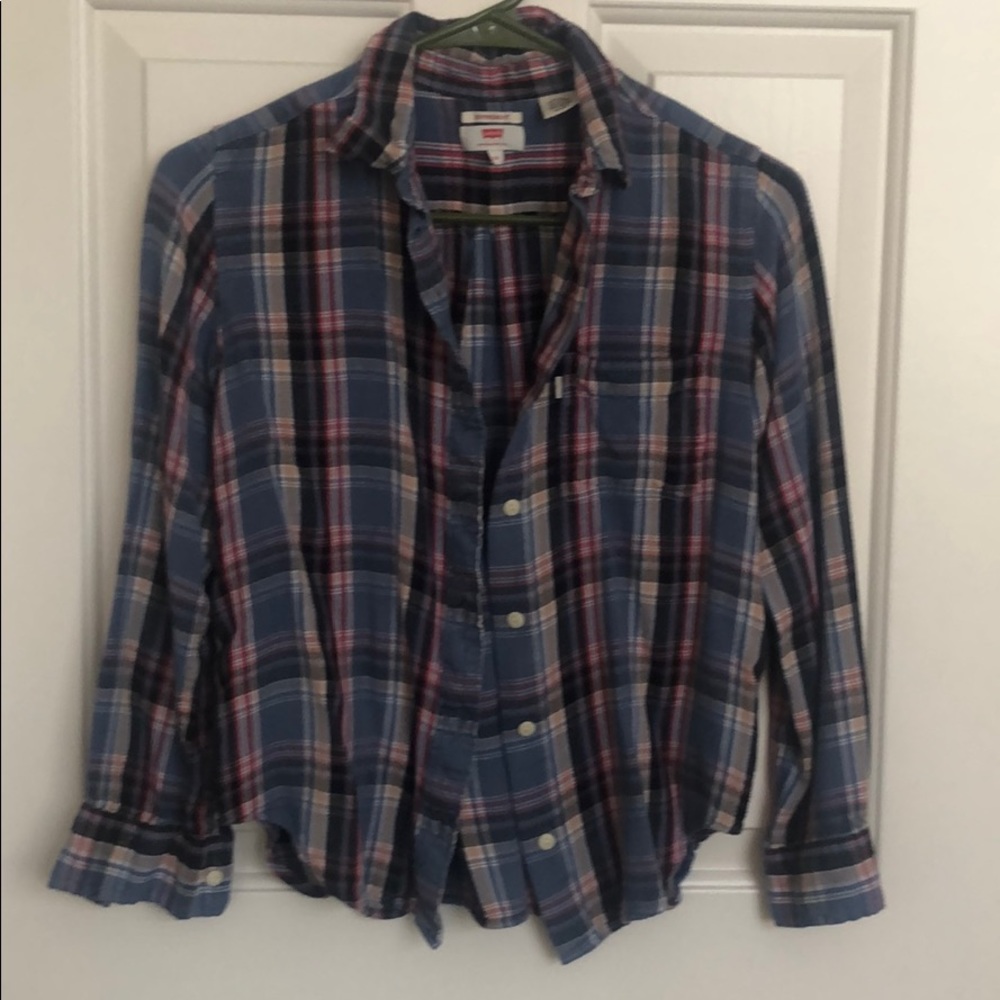 Levi’s boyfriend fit flannel